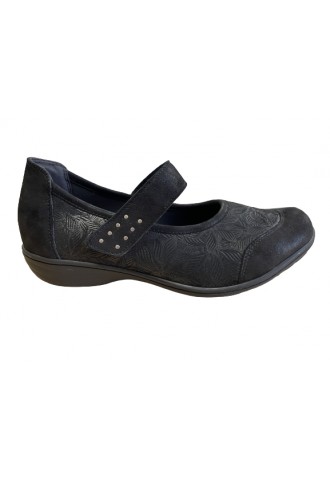 BALLERINE NOIRE EN STRECH/...