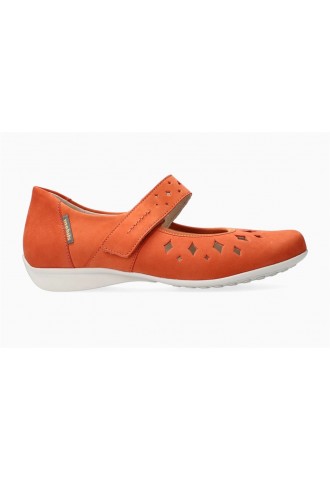 BALLERINE PERFOREE CORAIL/...