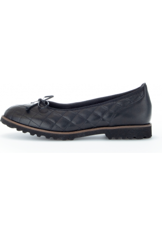 BALLERINE CRANTEE NOIRE/...