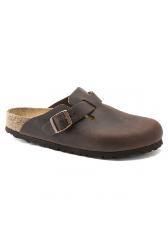 SABOT  BOSTON EN CUIR GRAS