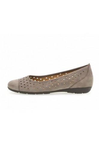 BALLERINE  PERFOREE BEIGE/...