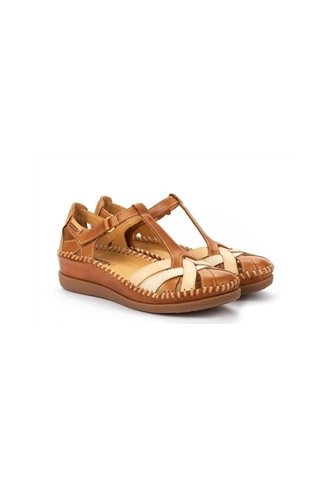 SANDALE COMPENSEE BRANDY/...