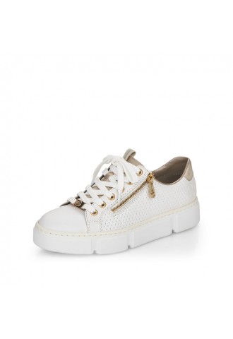 BASKET DE VILLE ZIPPEE CUIR...