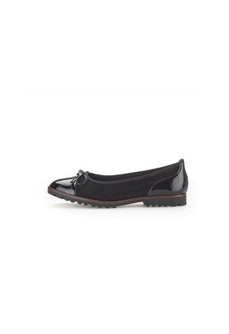 BALLERINE CRANTEE NOIRE/...