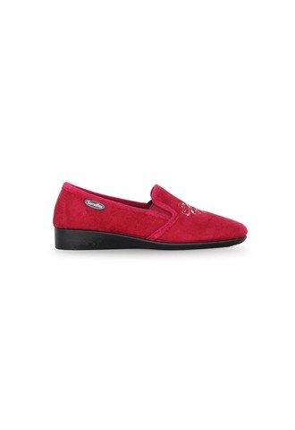 PANTOUFLE CHAUDE ROUGE...
