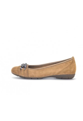 BALLERINE CHAINE CONFORT BEIGE