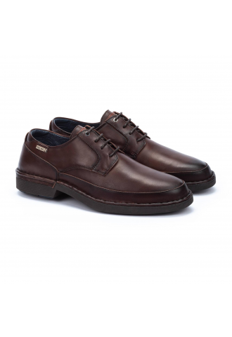 CHAUSSURES CUIR MARRON/ INCA