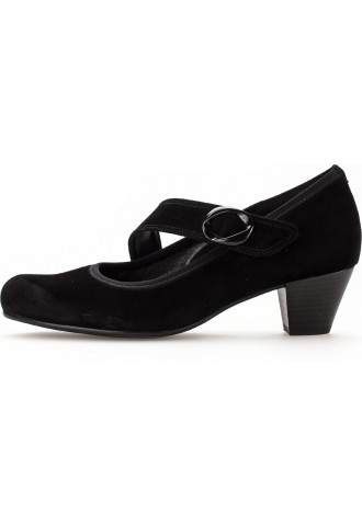 ESCARPIN VELOURS NOIR/...