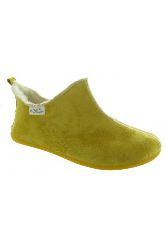 Chausson fourré laine vierge