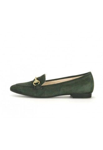 MOCASSIN CHIC VELOURS FOREST