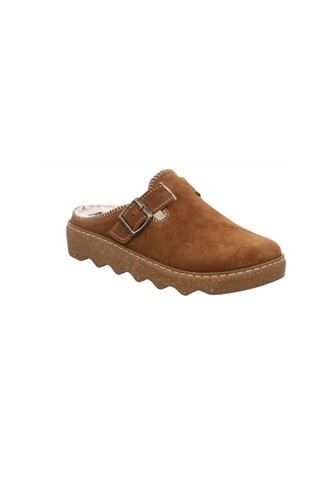 SABOT CUIR VELOURS FOURRE...