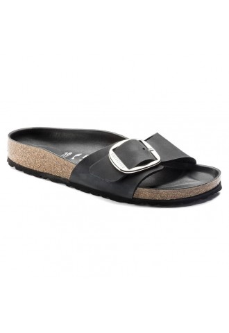 MULE MADRID NUBUCK HUILE NOIRE