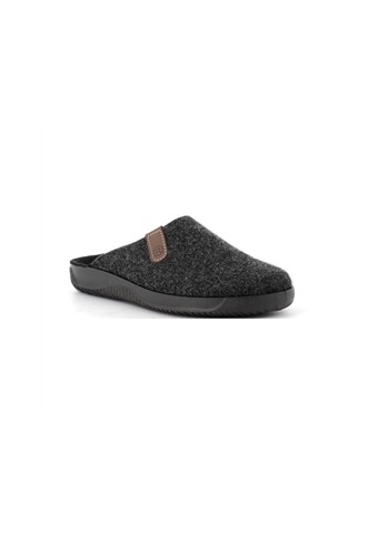 MULE FEUTRE DE LAINE GRIS/...