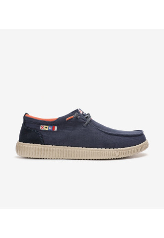 CHAUSSURES COTON BLEU DECK