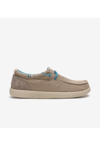 CHAUSSURES COTON TAUPE LEDRO