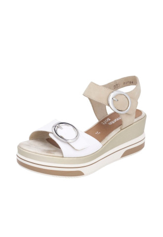 NU PIEDS COMPENSE CUIR...
