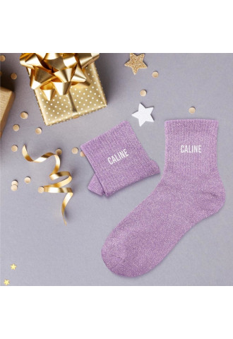 CHAUSSETTES PAILLETTES CALINE