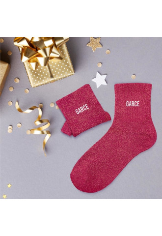 CHAUSSETTES PAILLETTES GARCE