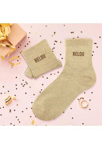 CHAUSSETTES PAILLETTES RELOU