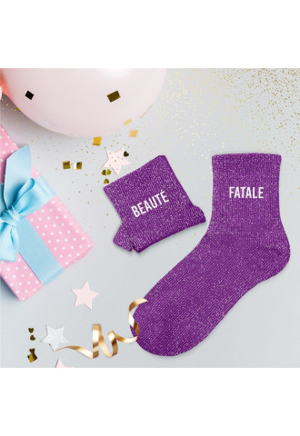 CHAUSSETTES DUO PAILLETTES...