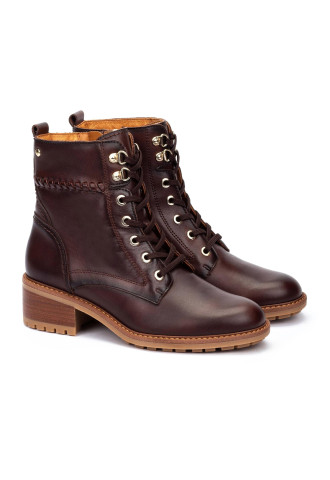 BOTTINES A TALON CUIR...