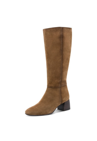 BOTTE A TALON EN CUIR...
