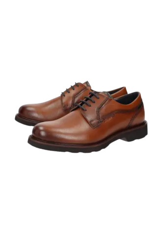 CHAUSSURE A LACETS COGNAC/...