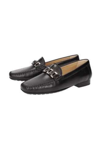 MOCASSIN CUIR NOIR EXTRA...