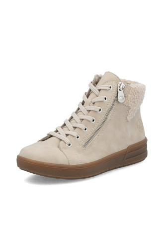 BOTTINE MONTANTE CUIR...
