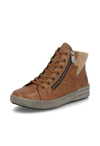BOTTINE MONTANTE CUIR...