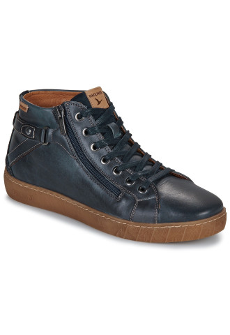 BASKETS MONTANTES CUIR...