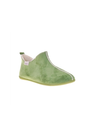 CHAUSSON  FOURRE VERT LAINE...