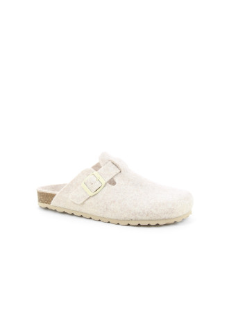 SABOT EN LAINE BEIGE/ BIOPEPPI