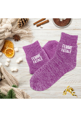 CHAUSSETTES HIVER FEMME...