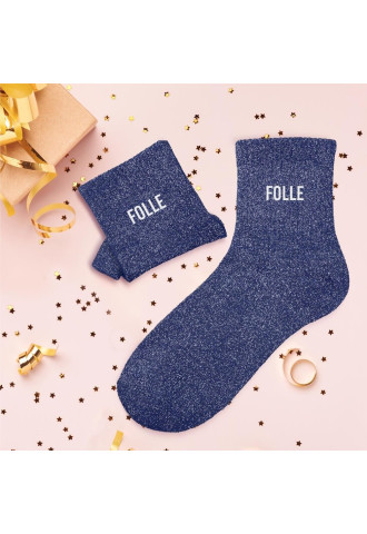 CHAUSSETTES PAILLETTES  FOLLE