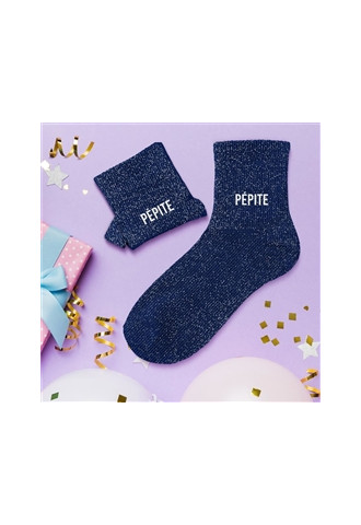 CHAUSSETTES PAILLETTES PEPITE