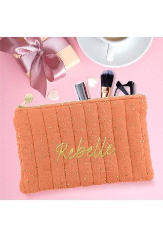 POCHETTE GAZE DE COTON REBELLE