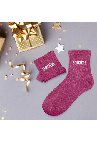 CHAUSSETTES PAILLETTES...