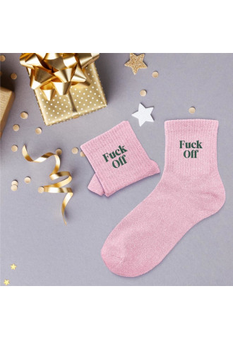 CHAUSSETTES PAILLETTES FUCK...