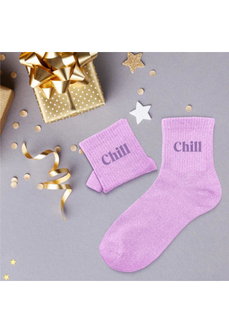 CHAUSSETTES PAILLETTES CHILL.