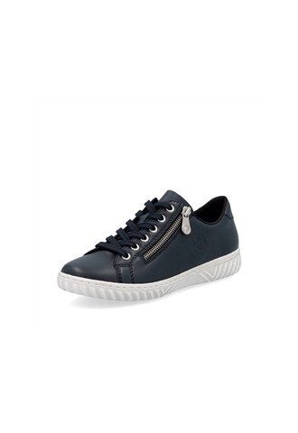 TENNIS LEGERE ZIPPEE CUIR...