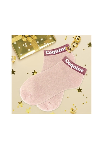 SOCQUETTES PAILLETTES COQUINE