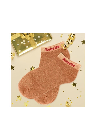SOCQUETTES PAILLETTES REBELLE.