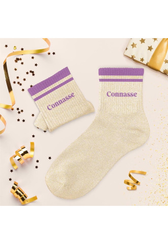 CHAUSSETTES PAILLETTES À...