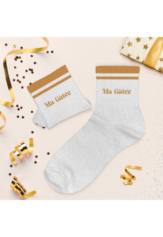 CHAUSSETTES PAILLETTES À...