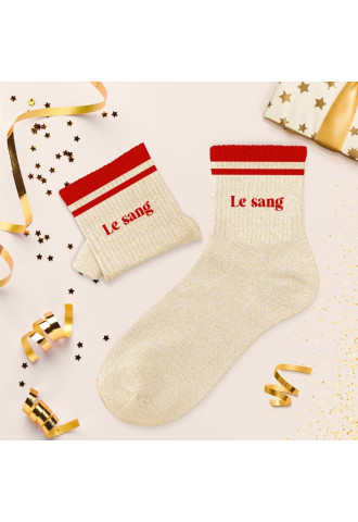 CHAUSSETTES PAILLETTES À...