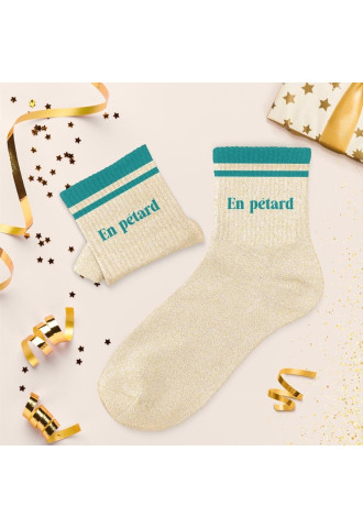 CHAUSSETTES PAILLETTES À...