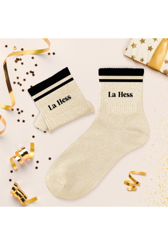 CHAUSSETTES PAILLETTES À...