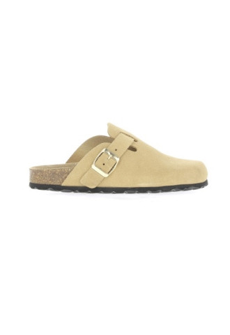 SABOT CUIR NUBUCK AVEC...