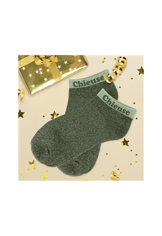 SOCQUETTES PAILLETTES CHIEUSE